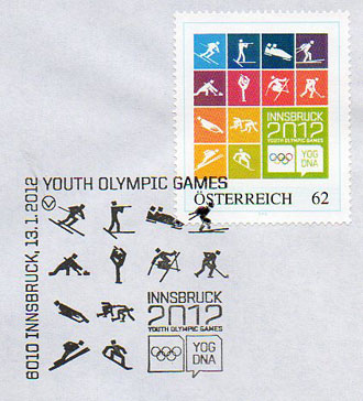 Sonderstempel YOG Innsbruck 2012